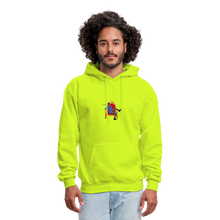Load image into Gallery viewer, PBF Men's Hoodie - safety green