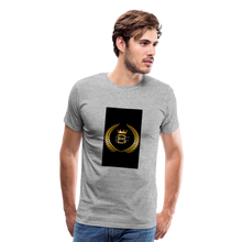 Load image into Gallery viewer, PBF Crown Men's Premium T-Shirt - heather gray
