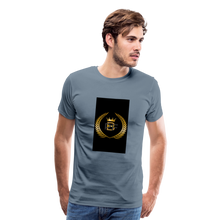 Load image into Gallery viewer, PBF Crown Men's Premium T-Shirt - steel blue
