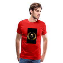 Load image into Gallery viewer, PBF Crown Men's Premium T-Shirt - red