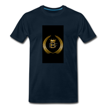 Load image into Gallery viewer, PBF Crown Men's Premium T-Shirt - deep navy