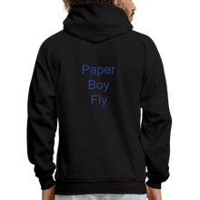 Load image into Gallery viewer, PaperboyFly Dots Men's Hoodie - black