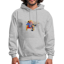 Load image into Gallery viewer, PaperboyFly Dots Men's Hoodie - heather gray