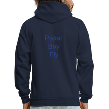 Load image into Gallery viewer, PaperboyFly Dots Men's Hoodie - navy