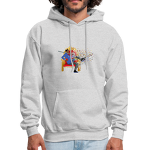 Load image into Gallery viewer, PaperboyFly Dots Men's Hoodie - ash