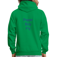 Load image into Gallery viewer, PaperboyFly Dots Men's Hoodie - kelly green