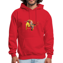 Load image into Gallery viewer, PaperboyFly Dots Men's Hoodie - red