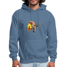 Load image into Gallery viewer, PaperboyFly Dots Men's Hoodie - denim blue