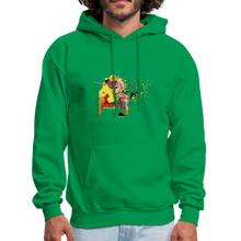 Load image into Gallery viewer, PaperboyFly Dots Men's Hoodie - kelly green