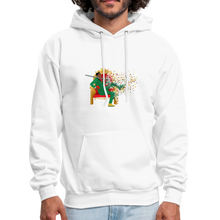 Load image into Gallery viewer, PaperboyFly Dots Men's Hoodie - white