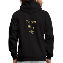 Load image into Gallery viewer, PaperboyFly Dots Men's Hoodie - black