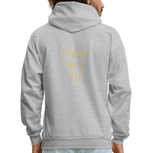 Load image into Gallery viewer, PaperboyFly Dots Men's Hoodie - heather gray