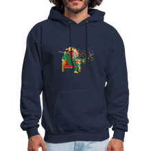 Load image into Gallery viewer, PaperboyFly Dots Men's Hoodie - navy