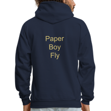 Load image into Gallery viewer, PaperboyFly Dots Men's Hoodie - navy