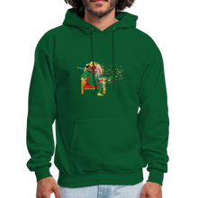Load image into Gallery viewer, PaperboyFly Dots Men's Hoodie - forest green