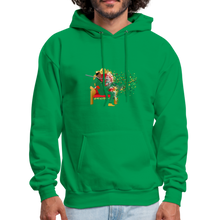 Load image into Gallery viewer, PaperboyFly Dots Men's Hoodie - kelly green
