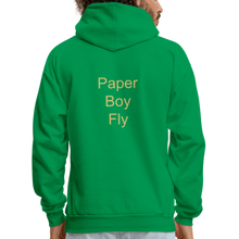 Load image into Gallery viewer, PaperboyFly Dots Men's Hoodie - kelly green