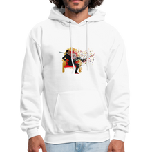 Load image into Gallery viewer, PaperboyFly Dots Men's Hoodie - white