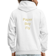 Load image into Gallery viewer, PaperboyFly Dots Men's Hoodie - white