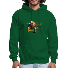 Load image into Gallery viewer, PaperboyFly Dots Men's Hoodie - forest green