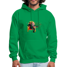 Load image into Gallery viewer, PaperboyFly Dots Men's Hoodie - kelly green
