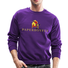 Load image into Gallery viewer, PBF Mens Crewneck Sweatshirt - purple