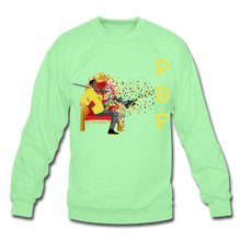 Load image into Gallery viewer, PBF Mens Crewneck Sweatshirt - lime