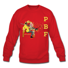 Load image into Gallery viewer, PBF Mens Crewneck Sweatshirt - red