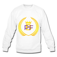Load image into Gallery viewer, PBF Men's Unisex Crewneck Sweatshirt - white