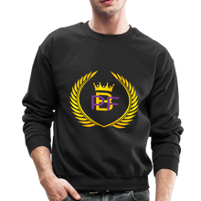 Load image into Gallery viewer, PBF Men's Unisex Crewneck Sweatshirt - black
