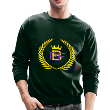 Load image into Gallery viewer, PBF Men's Unisex Crewneck Sweatshirt - forest green