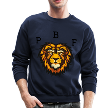 Load image into Gallery viewer, PBF Lion Crewneck Sweatshirt - navy