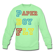 Load image into Gallery viewer, PBF MultiColor Crewneck Sweatshirt - lime