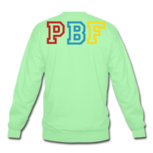 Load image into Gallery viewer, PBF MultiColor Crewneck Sweatshirt - lime