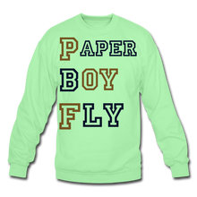 Load image into Gallery viewer, PBF MultiColor Crewneck Sweatshirt - lime