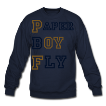 Load image into Gallery viewer, PBF MultiColor Crewneck Sweatshirt - navy