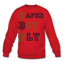 Load image into Gallery viewer, PBF MultiColor Crewneck Sweatshirt - red