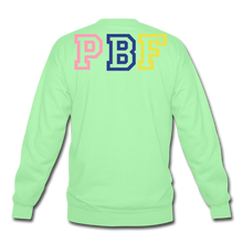 Load image into Gallery viewer, PBF MultiColor Crewneck Sweatshirt - lime