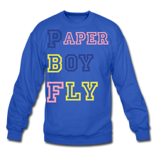 Load image into Gallery viewer, PBF MultiColor Crewneck Sweatshirt - royal blue