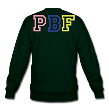 Load image into Gallery viewer, PBF MultiColor Crewneck Sweatshirt - forest green