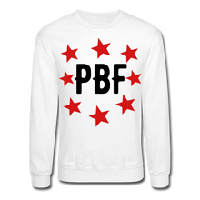 Load image into Gallery viewer, PBF Stars Sweatshirt - white