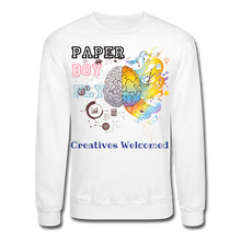 Load image into Gallery viewer, PBF Crewneck Sweatshirt - white
