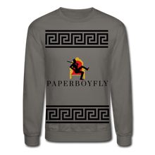 Load image into Gallery viewer, PBF Foreign Crewneck Sweatshirt - asphalt gray