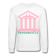 Load image into Gallery viewer, PBF Greek Crewneck Sweatshirt - white