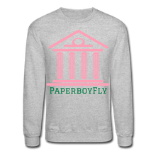 Load image into Gallery viewer, PBF Greek Crewneck Sweatshirt - heather gray