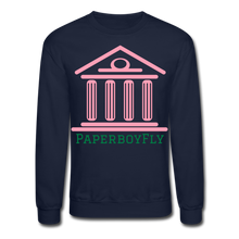 Load image into Gallery viewer, PBF Greek Crewneck Sweatshirt - navy