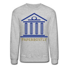 Load image into Gallery viewer, PBF Greek Crewneck Sweatshirt - heather gray