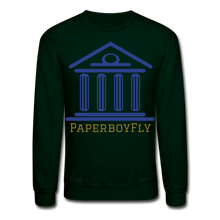 Load image into Gallery viewer, PBF Greek Crewneck Sweatshirt - forest green