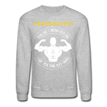 Load image into Gallery viewer, Dream Big Crewneck Sweatshirt - heather gray