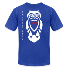 Load image into Gallery viewer, PBF Owl T-Shirt - royal blue